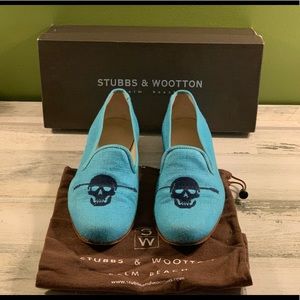 Stubbs & Wootton Palm Beach flat shoes